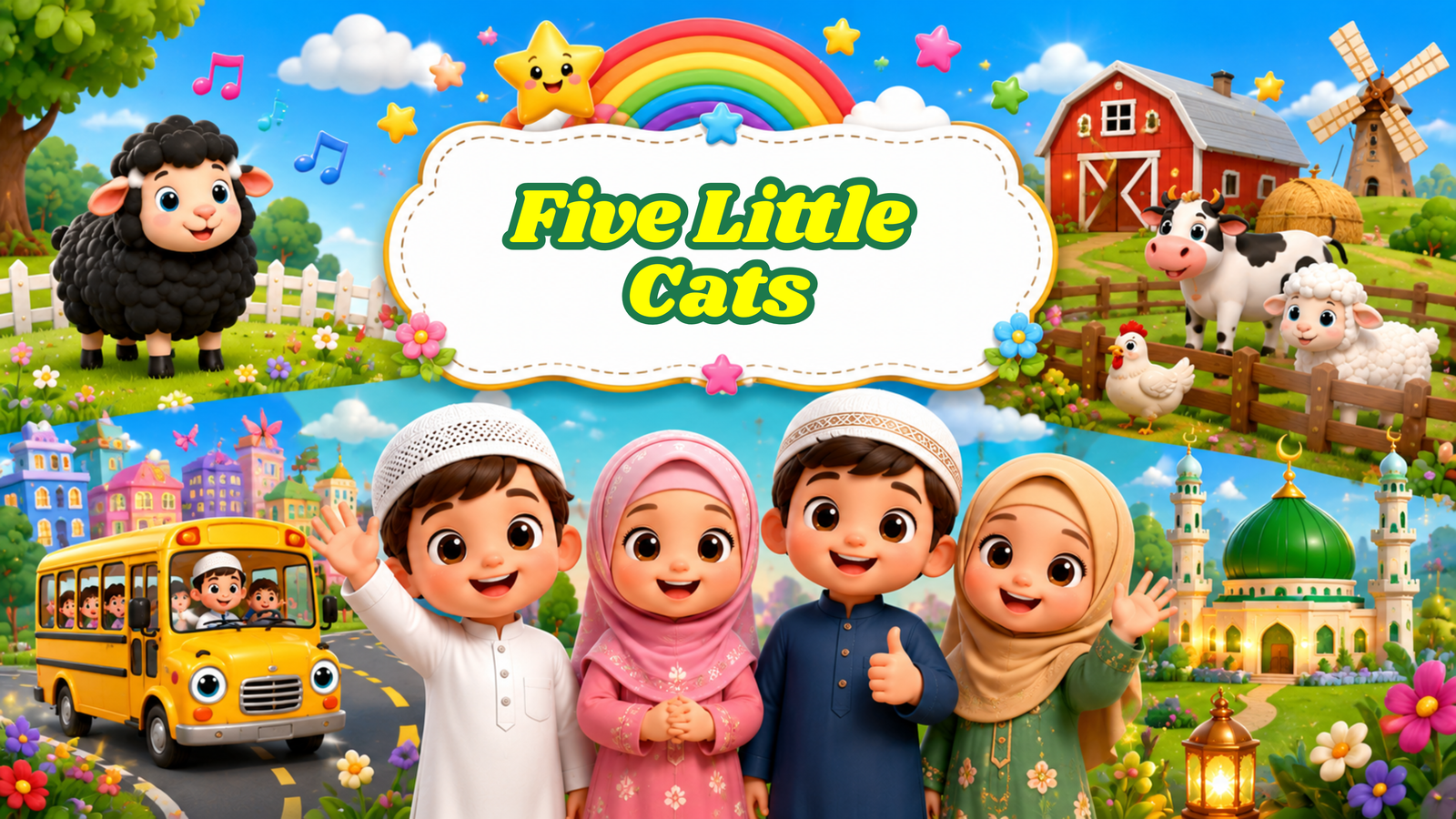 Five Little Cats