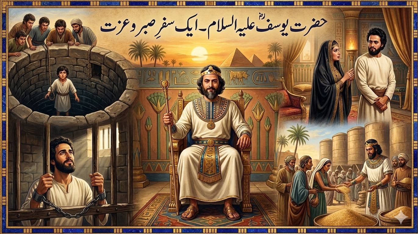 Prophet Joseph (Yusuf) peace be upon him (Urdu)